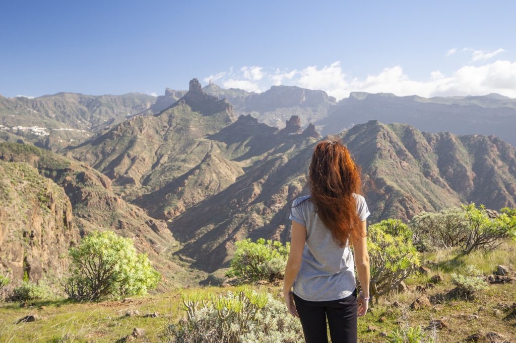 beautiful moment mountains in gran canaria canary 8EPRENB