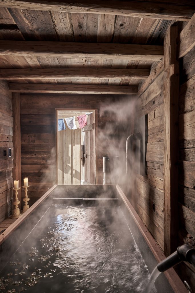 CERVO Mountan Ashram Spa Hot Stone Bath Steven Herud