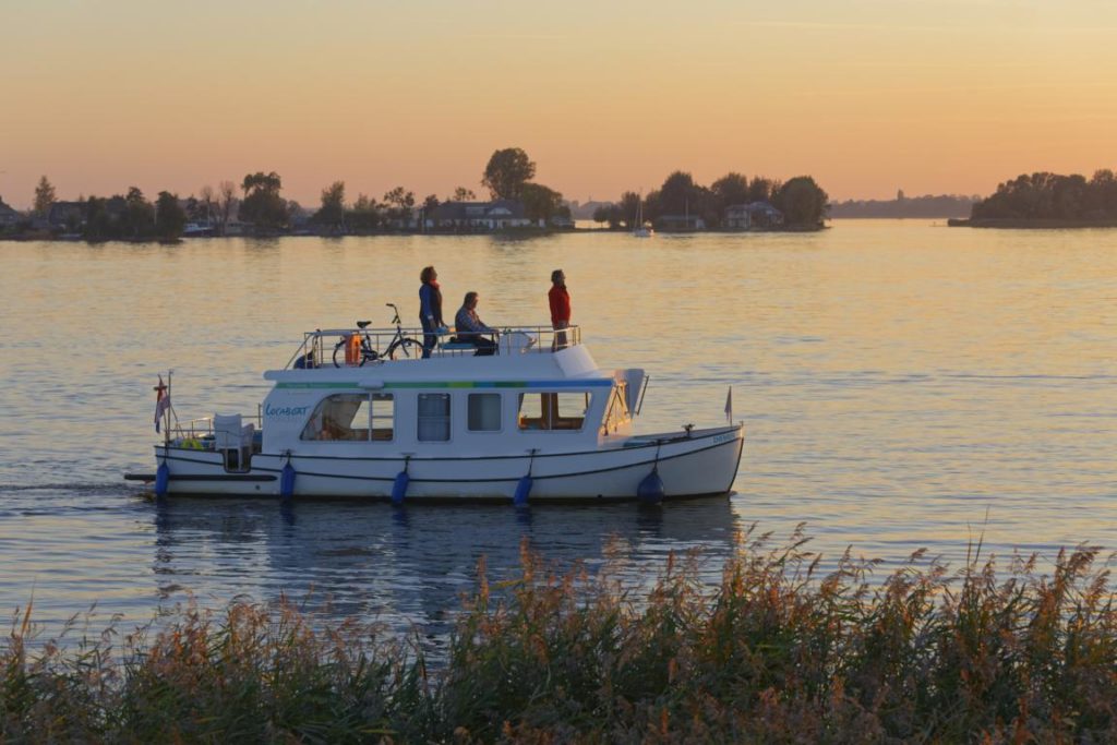 Loosdrecht penichette evolution sunset