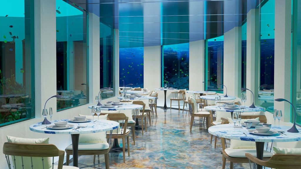 oblu select lobigili underwater restaurant 02catmosphere hotels resorts