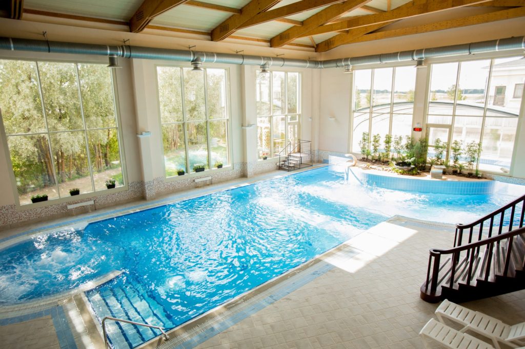 Swimming-pool in hotel