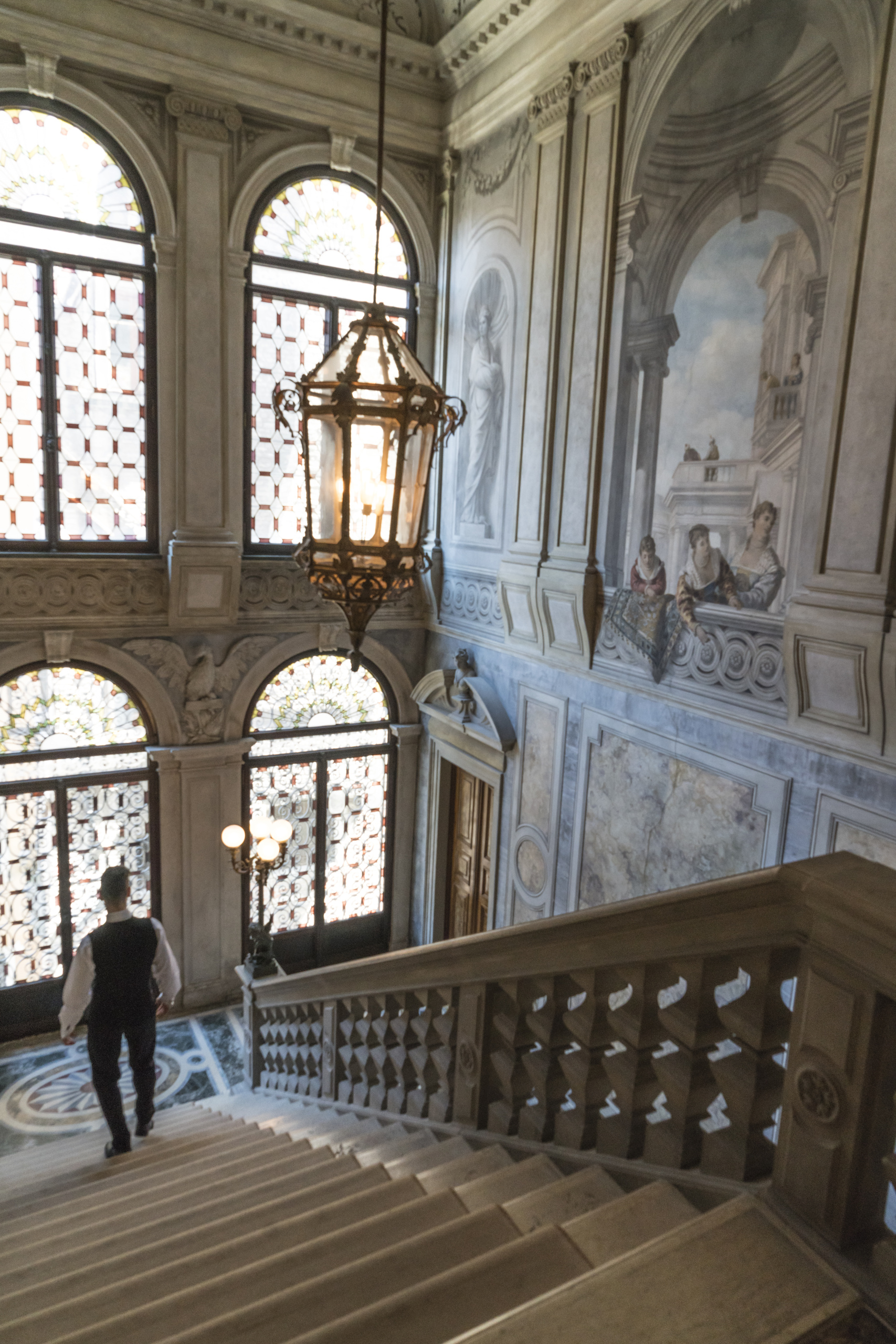 Aman Venice Italy Grand Staircase High Res 2902