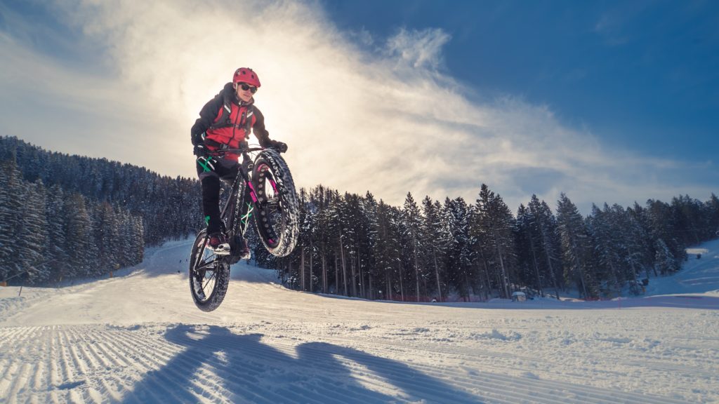 Biken im Schnee - Dein Winter im Trentino