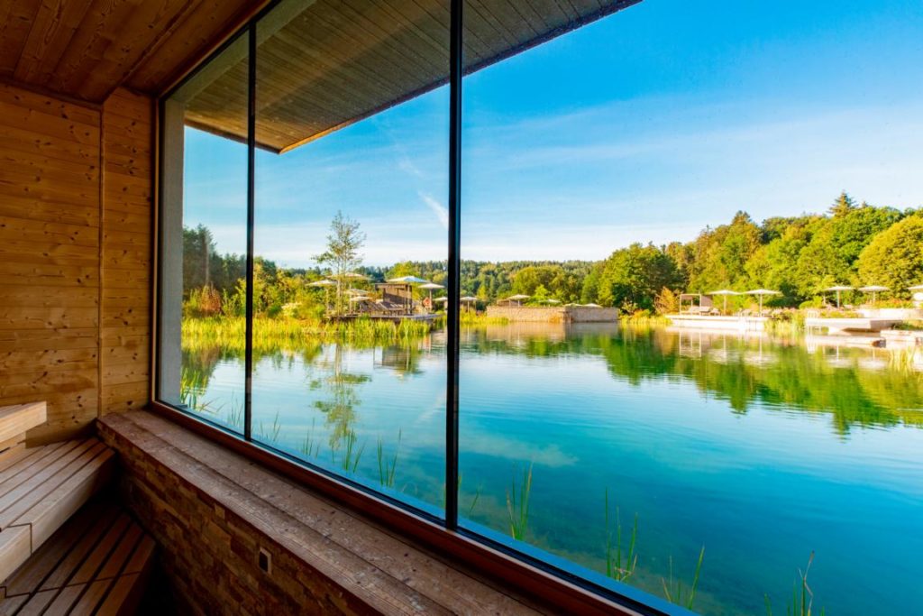 Outdoorsauna c Pfalzblick Wald Spa Resort