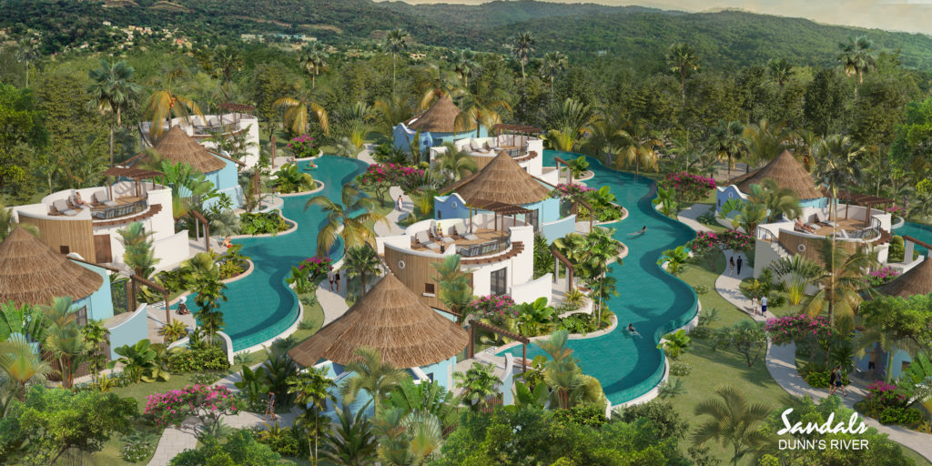 Sandals Dunns River Swim Up Rondoval Rendering