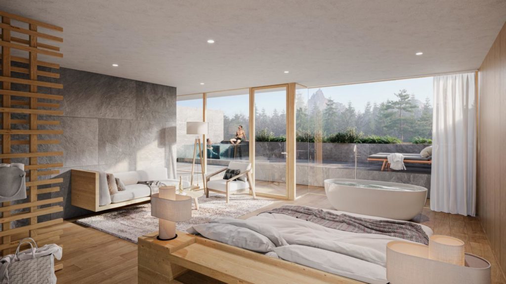 The Suite Room © Sensoria Dolomites Senoner Tammerle Architekten