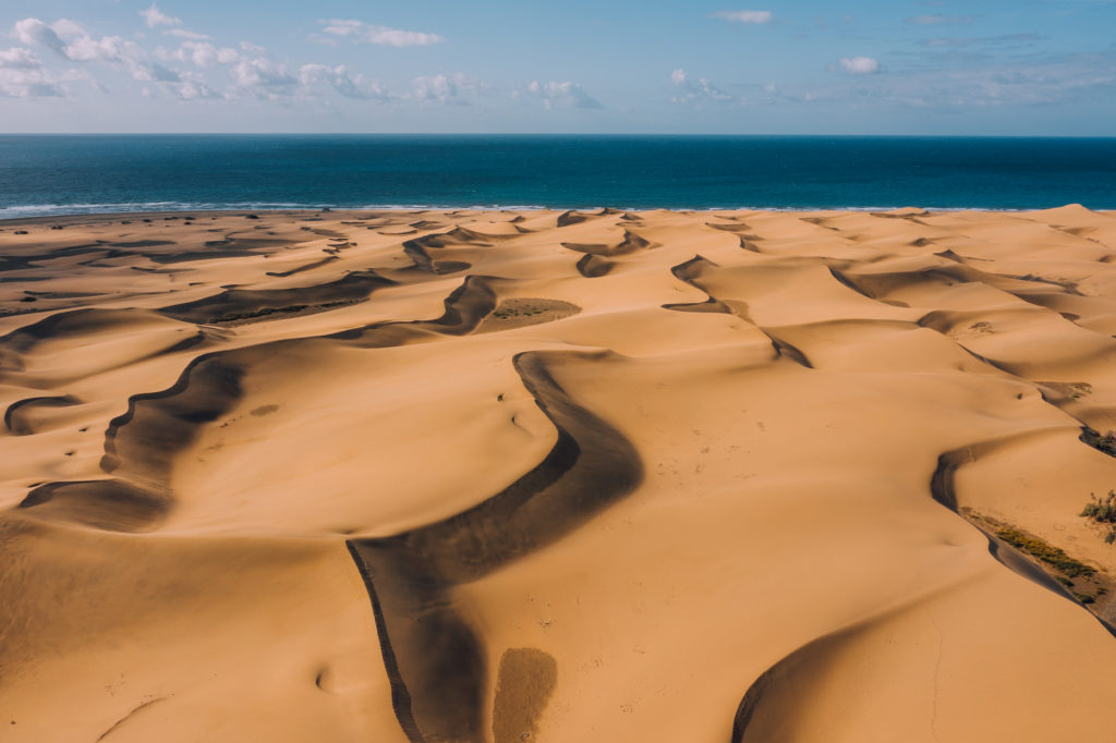 aerial maspalomas dunes view on gran canaria cana 2023 04 21 23 02 53 utc
